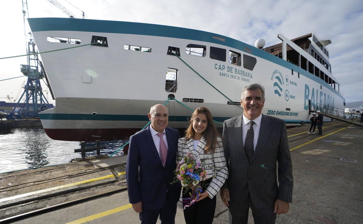 Baleària bota el primer ferry eléctrico de España Las Provincias